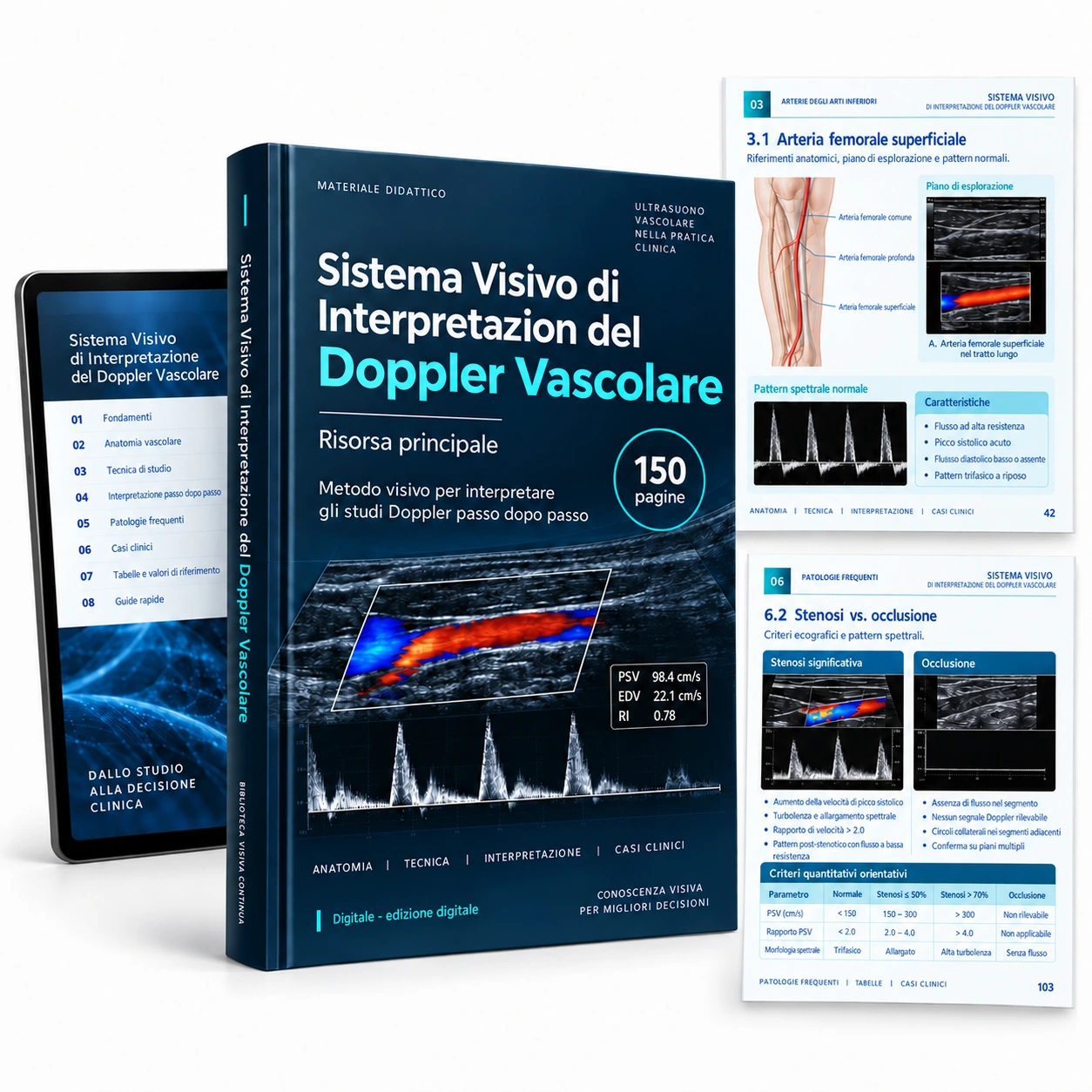Rappresentazione digitale: Sistema Visivo di Interpretazione del Doppler Vascolare